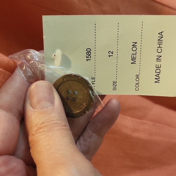 NWT Neiman Marcus Exclusive, linen jacket, 12 - Picture 8 of 8